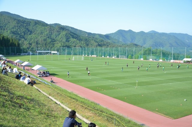 飛騨古川ふれあい広場（本格的サッカーグラウンド）